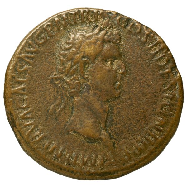 аверс RIC II Nerva 76 (sestertius)