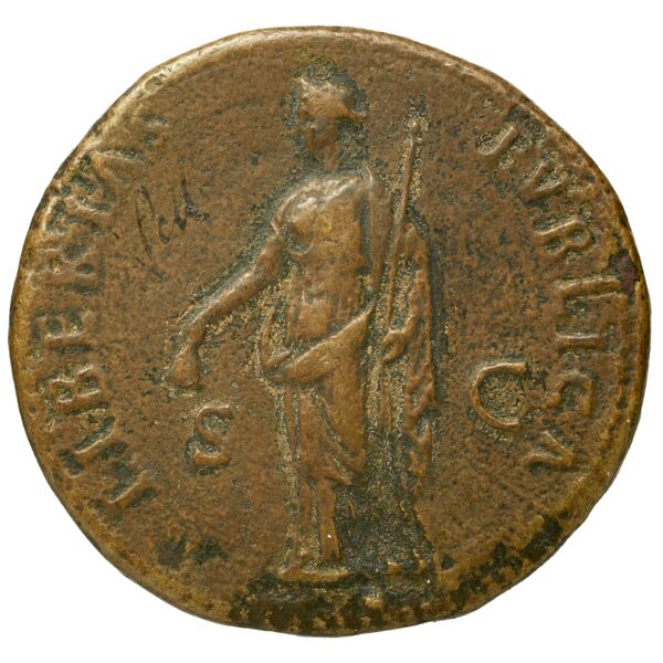 реверс RIC II Nerva 76 (sestertius)