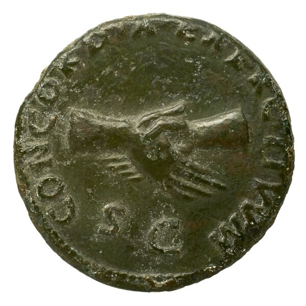 RIC II Nerva 69, реверс, bnf_ocre