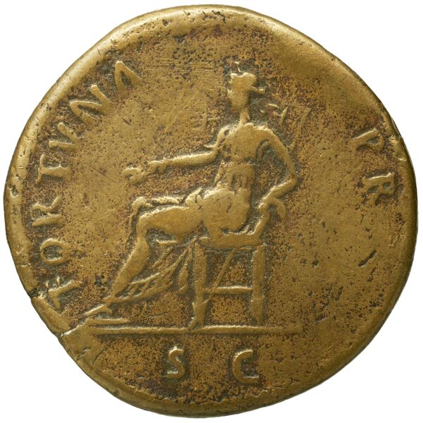 RIC II Nerva 85, реверс, bnf_ocre