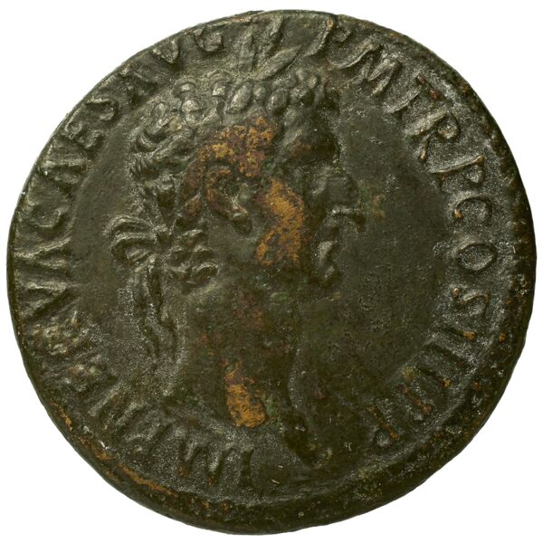 аверс RIC II Nerva 86 (sestertius)