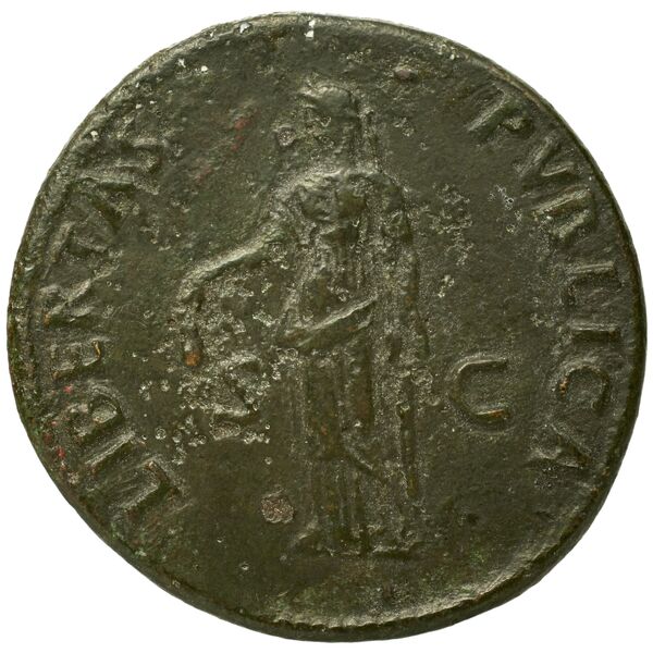 реверс RIC II Nerva 86 (sestertius)