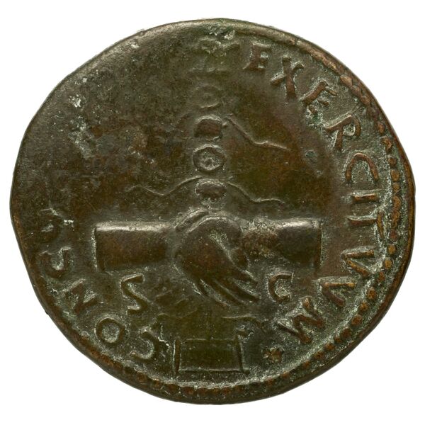 RIC II Nerva 81, реверс, bnf_ocre