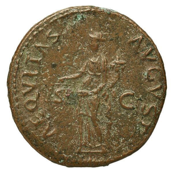 RIC II Nerva 77, реверс, bnf_ocre