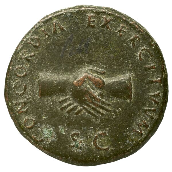 RIC II Nerva 79, реверс, bnf_ocre