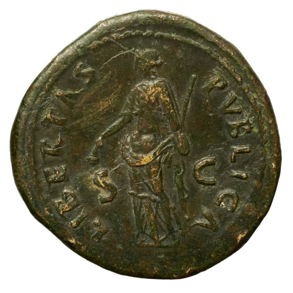 реверс RIC II Nerva 100 (sestertius)