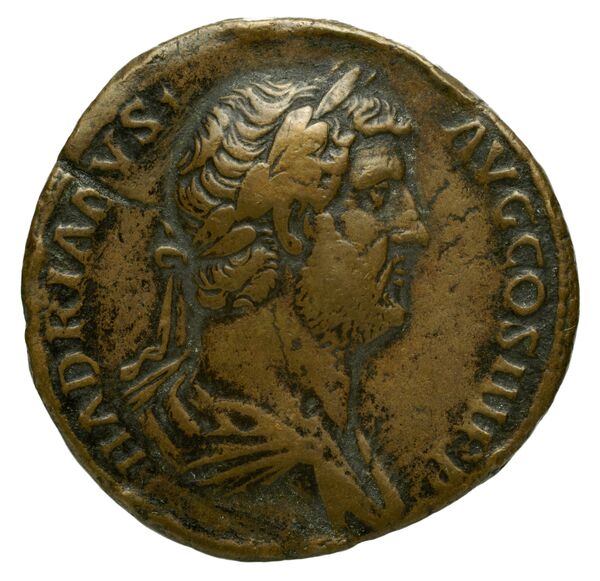 RIC II, Part 3 (second edition) Hadrian 1936, аверс, bnf_ocre