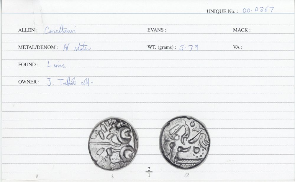 ABC 1734, аверс, Celtic Coin Index (Оксфорд)