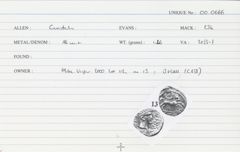 ABC 2873, реверс, cci