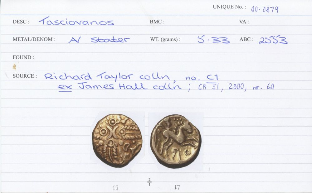 ABC 2553, аверс, Celtic Coin Index (Оксфорд)
