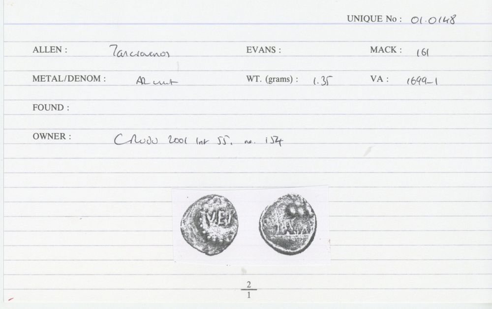 ABC 2622, аверс, Celtic Coin Index (Оксфорд)