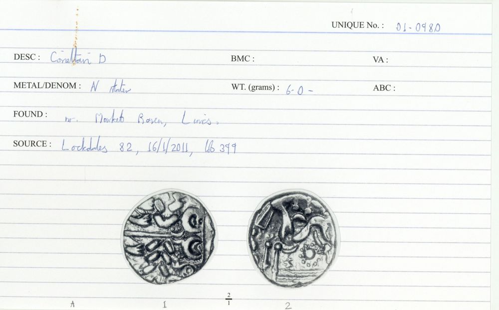 ABC 1734, аверс, Celtic Coin Index (Оксфорд)