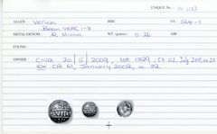 ABC 1268, реверс, cci