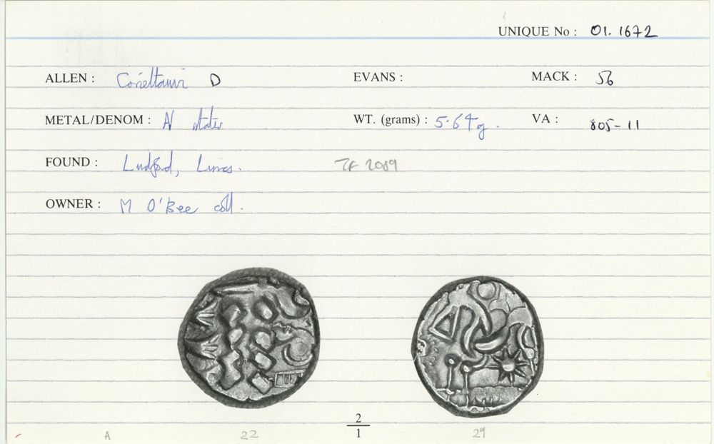ABC 1734, аверс, Celtic Coin Index (Оксфорд)