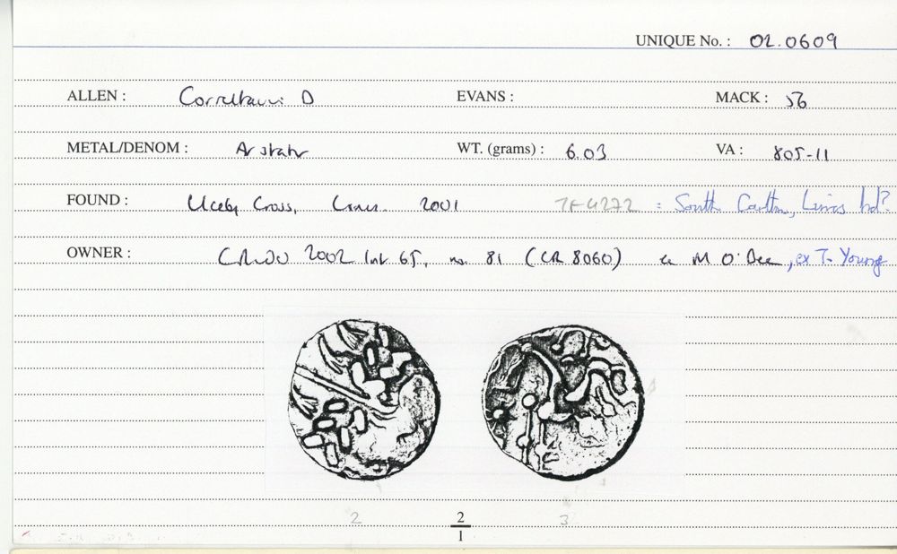 ABC 1734, аверс, Celtic Coin Index (Оксфорд)