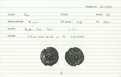 ABC 2760, реверс, Celtic Coin Index (Оксфорд)