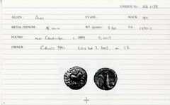 ABC 2760, реверс, Celtic Coin Index (Оксфорд)