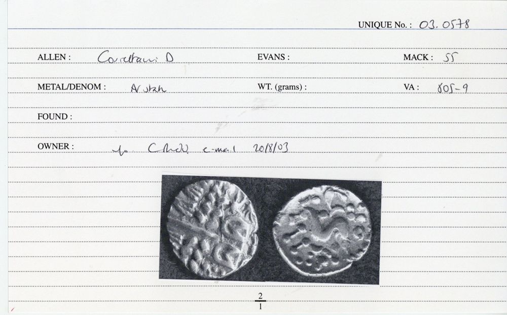 ABC 1734, аверс, Celtic Coin Index (Оксфорд)