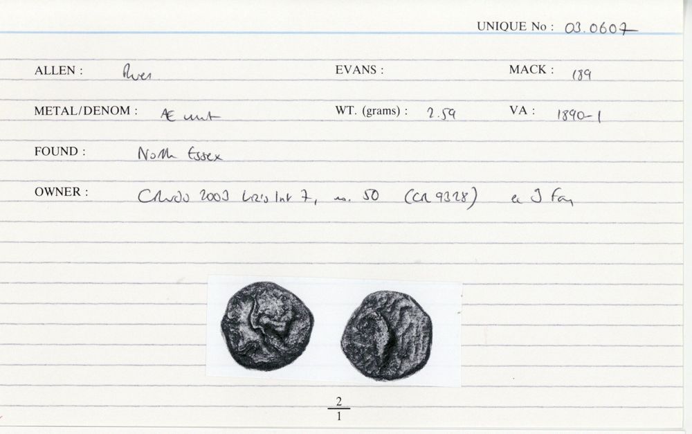 ABC 2760, аверс, Celtic Coin Index (Оксфорд)