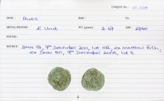 ABC 2760, реверс, Celtic Coin Index (Оксфорд)