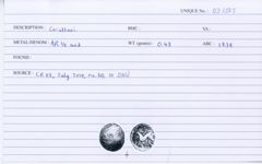 ABC 1839, реверс, Celtic Coin Index (Оксфорд)