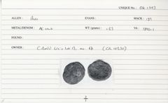 ABC 2760, реверс, Celtic Coin Index (Оксфорд)