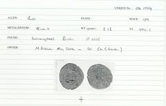 ABC 2760, реверс, Celtic Coin Index (Оксфорд)