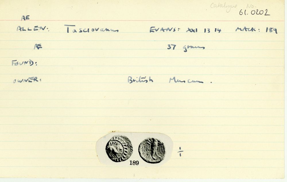 ABC 2760, аверс, Celtic Coin Index (Оксфорд)