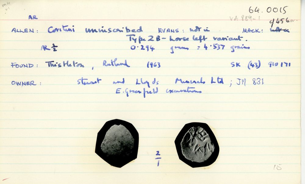 ABC 1839, аверс, Celtic Coin Index (Оксфорд)