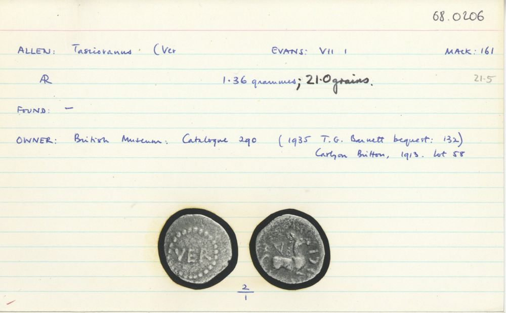 ABC 2622, аверс, Celtic Coin Index (Оксфорд)