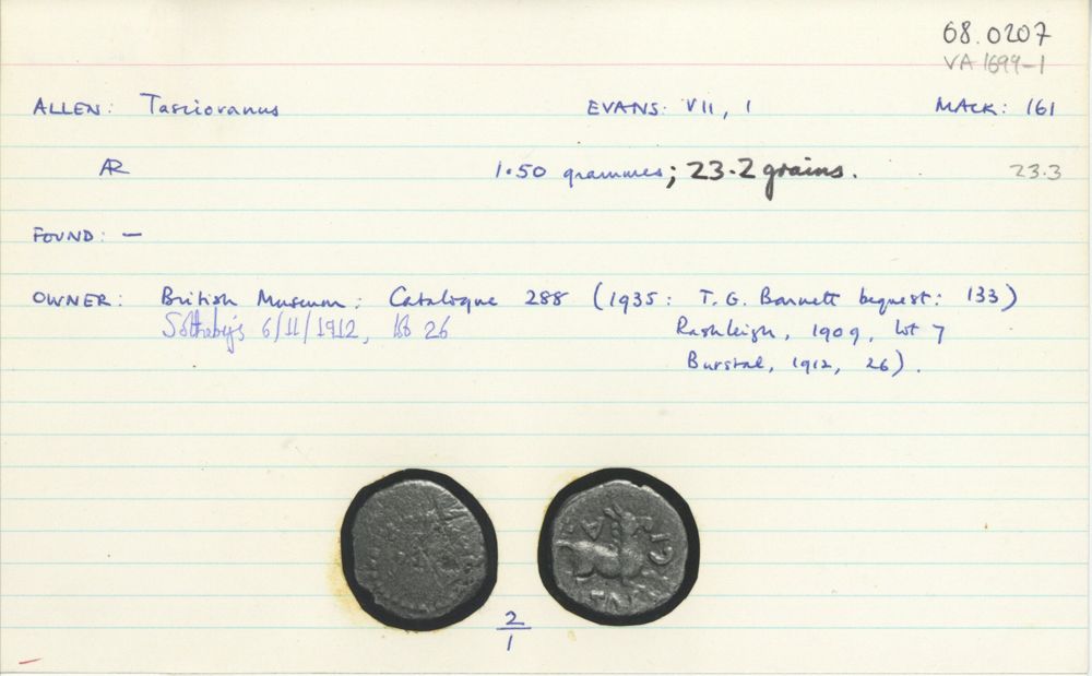 ABC 2622, аверс, Celtic Coin Index (Оксфорд)