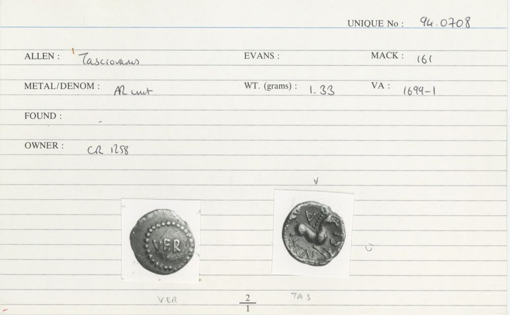 ABC 2622, аверс, Celtic Coin Index (Оксфорд)