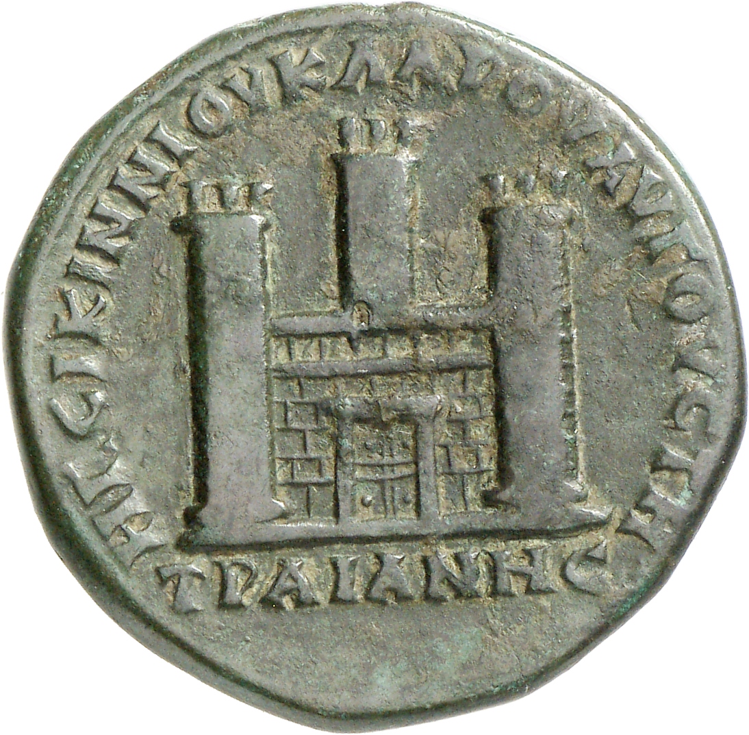 CN Type cn.augusta_trajana.1_ed.237, реверс, Corpus Nummorum