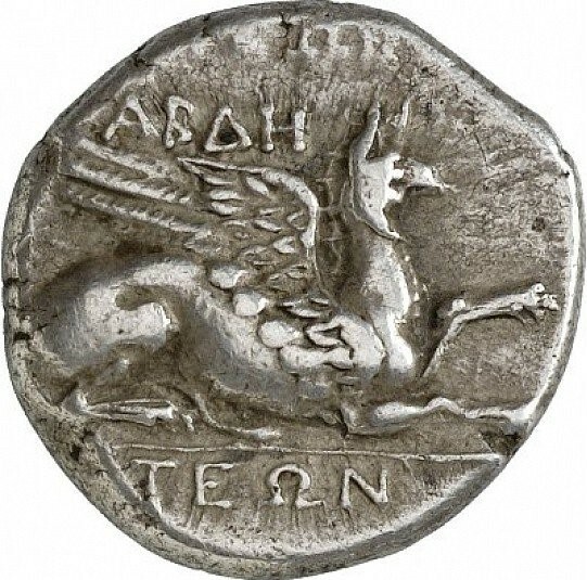 CN Type cn.abdera_thrace.1_ed.222, аверс, cn-coins