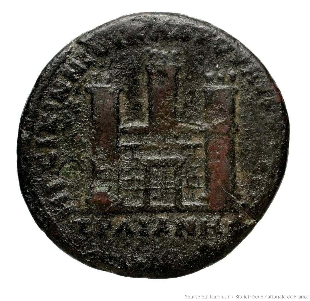 CN Type cn.augusta_trajana.1_ed.237, реверс, Corpus Nummorum