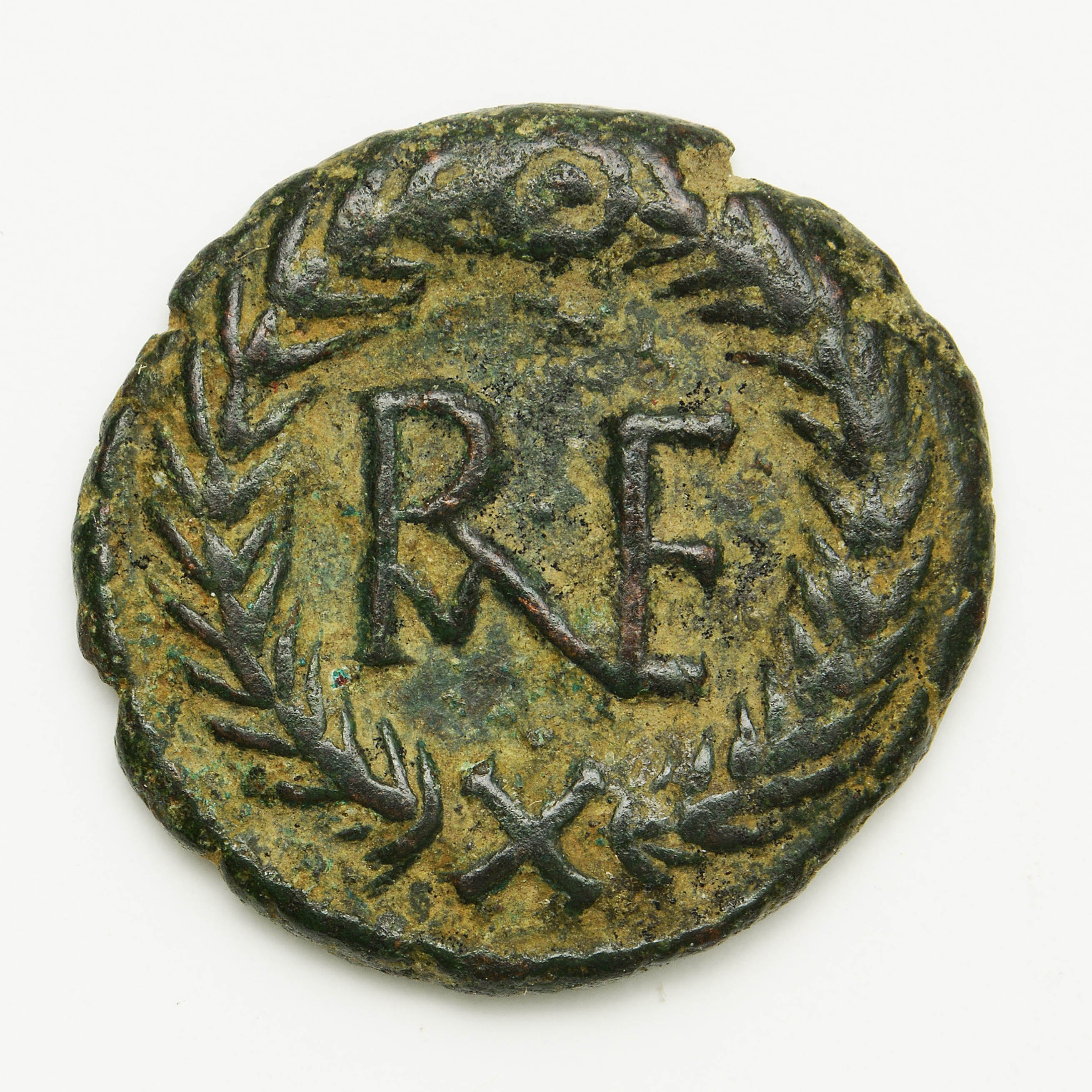 Ostrogothic Authority — Decanummium (Ravenna), реверс, do_byzant