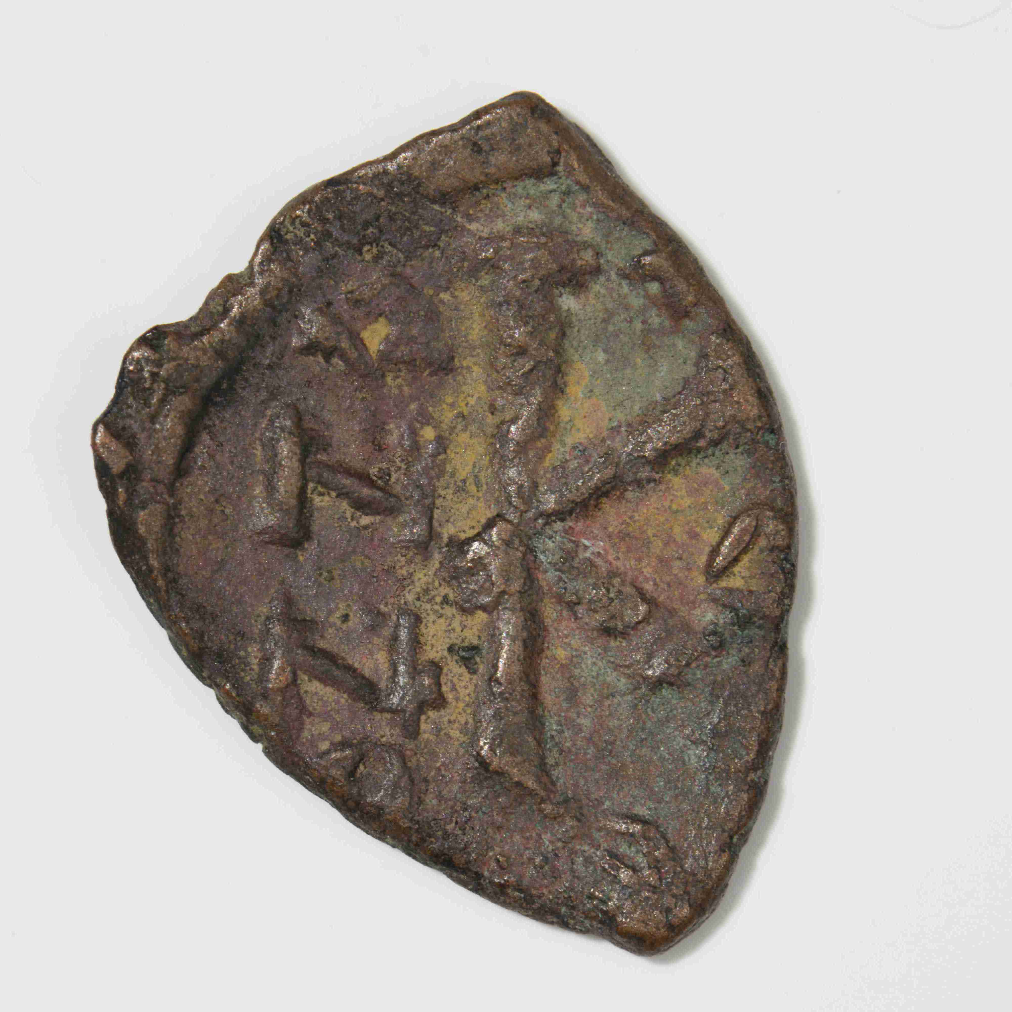 реверс Tiberios III — Half Follis (Constantinople, 701–702)