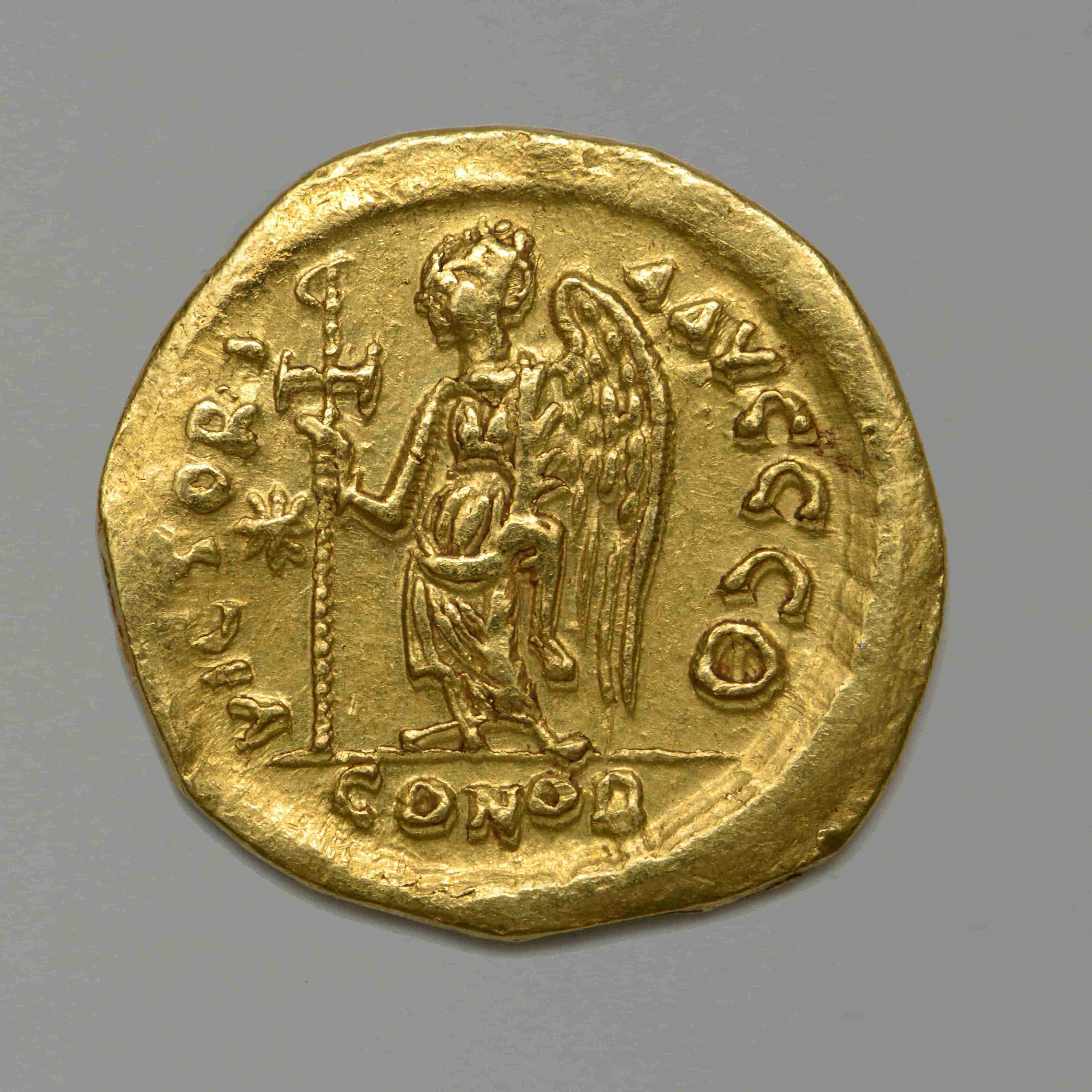 реверс Anastasios I — Solidus (Constantinople, 491)