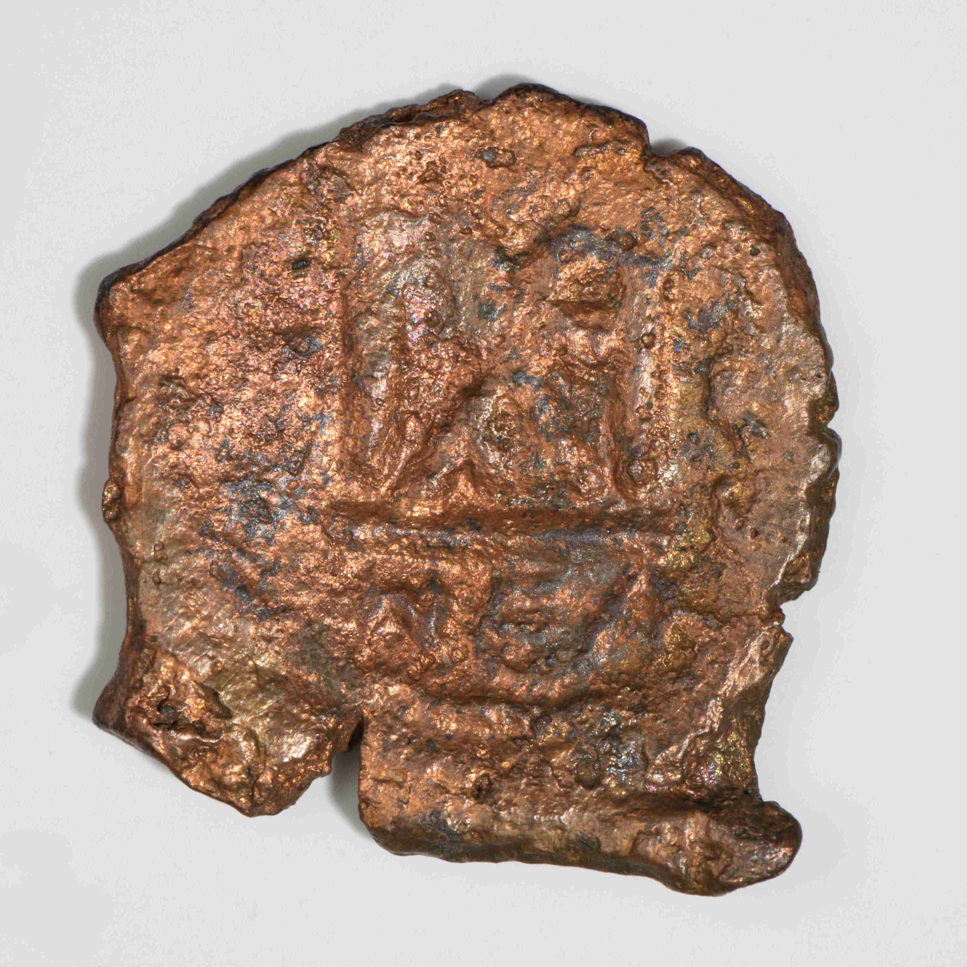 реверс Heraclius — Follis (Neapolis/Nablus, 630)