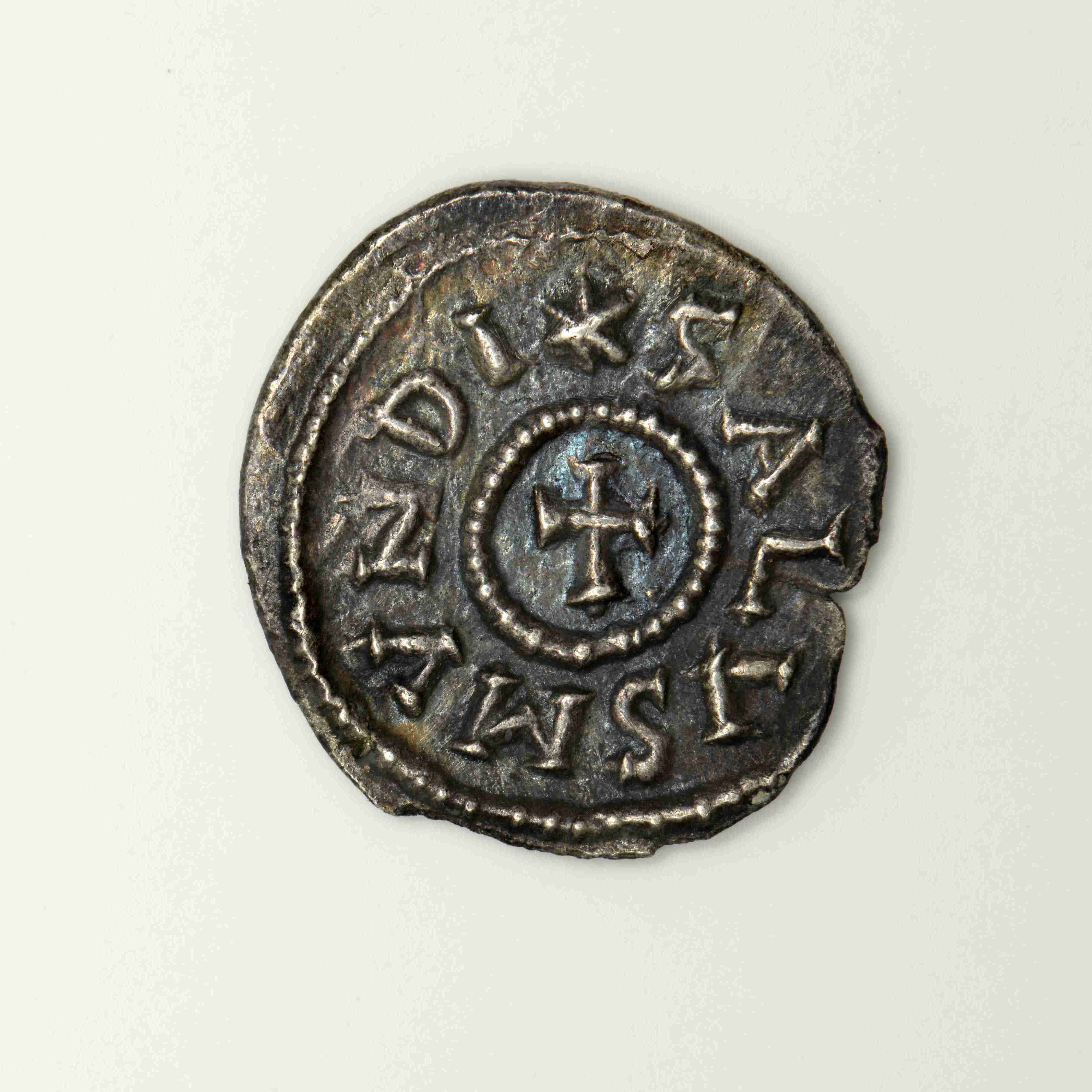 реверс Maurice Tiberius — Light Half Siliqua (Carthage, 602–603)