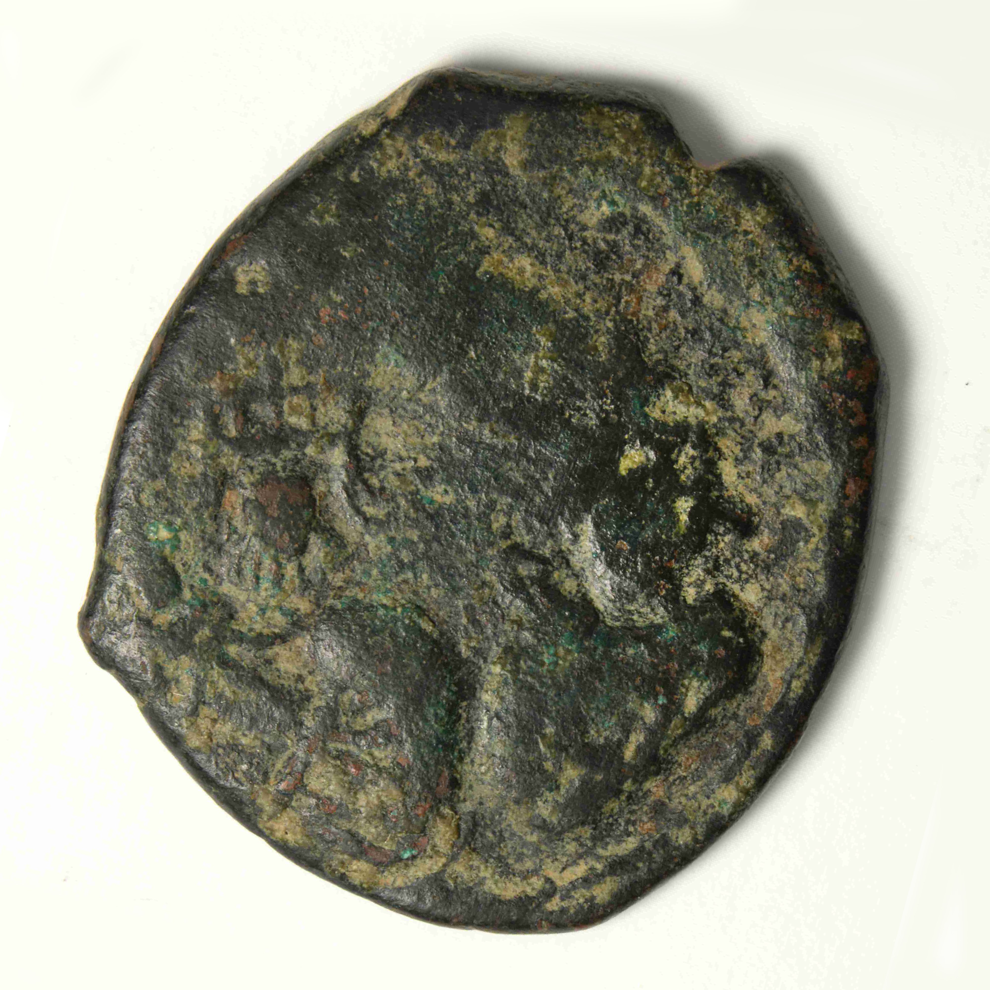 Heraclius — Follis (Isaur(i)a, 616–617), аверс, do_byzant