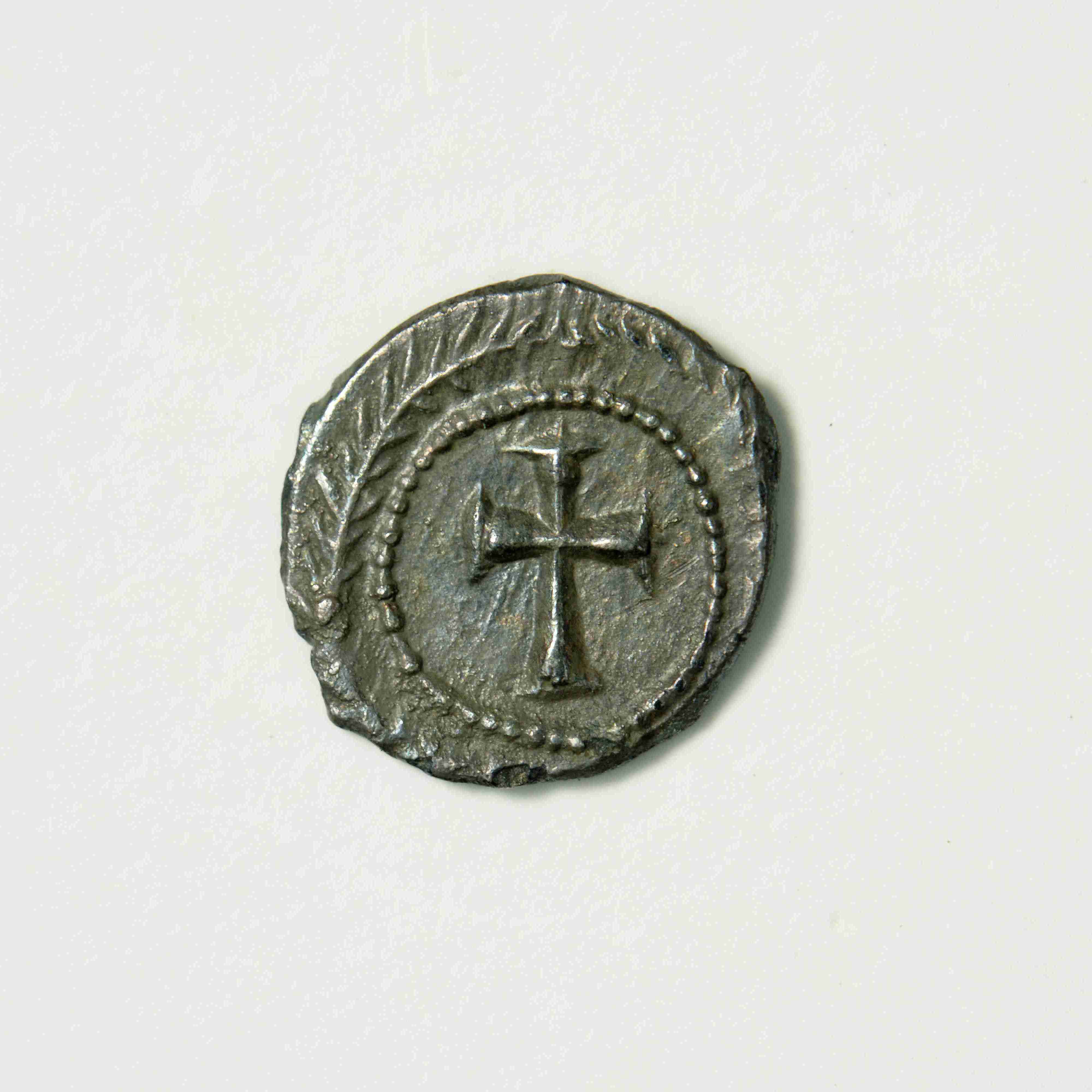 реверс Maurice Tiberius — Quarter siliqua (Carthage, 590)