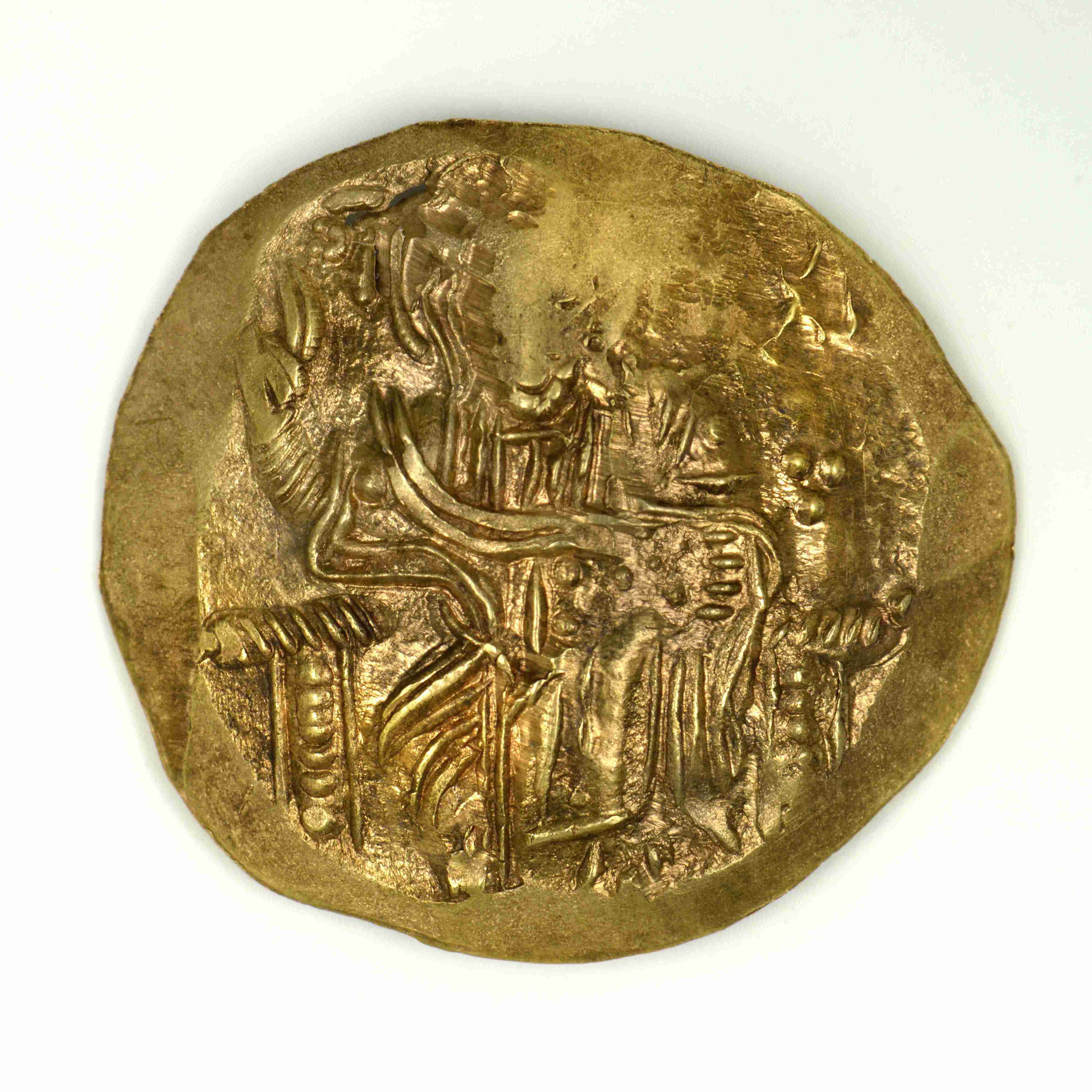 John III Doukas Vatatzes — Nomisma Hyperpyron (Magnesia, 1221), аверс, do_byzant