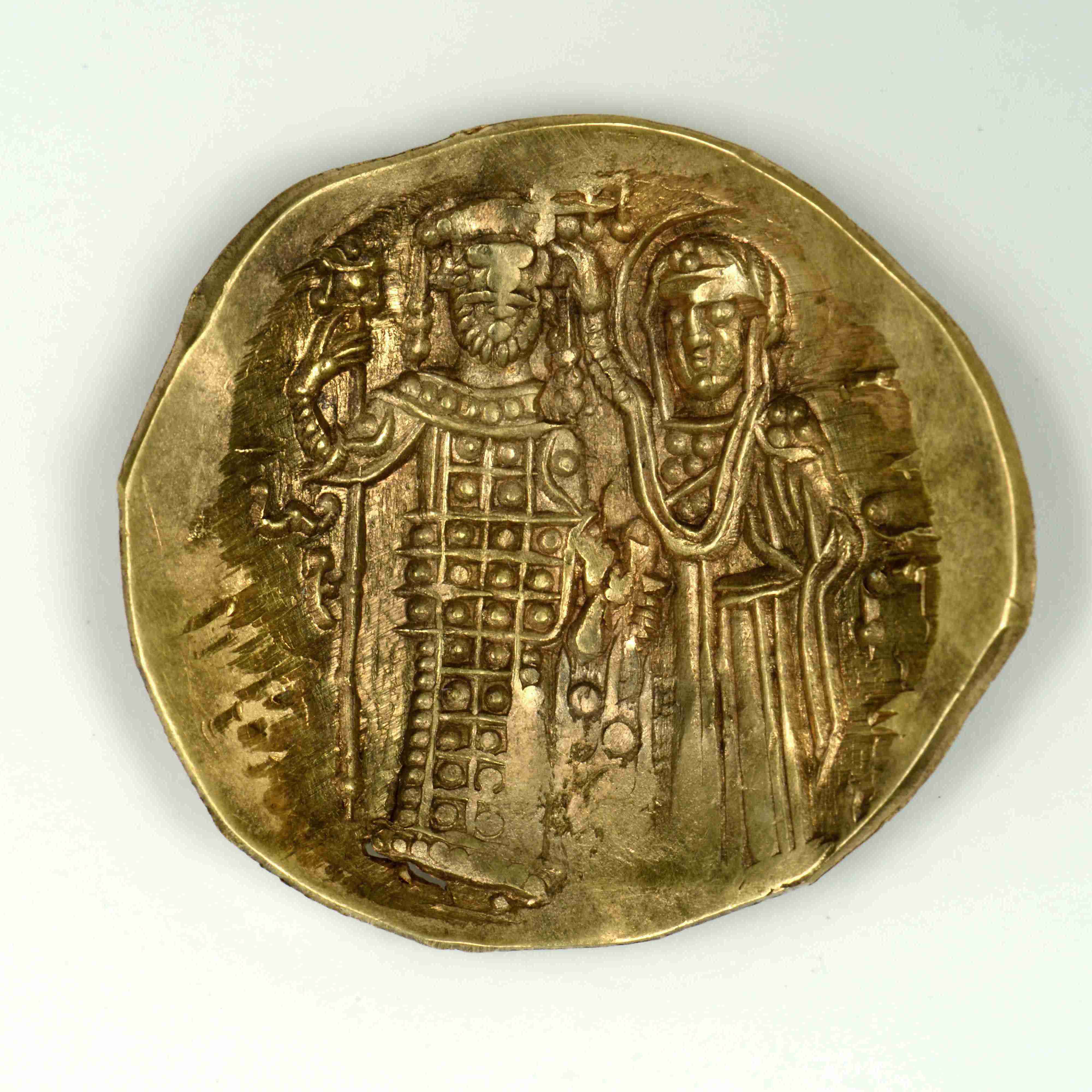 John III Doukas Vatatzes — Nomisma Hyperpyron (Magnesia, 1221), реверс, do_byzant