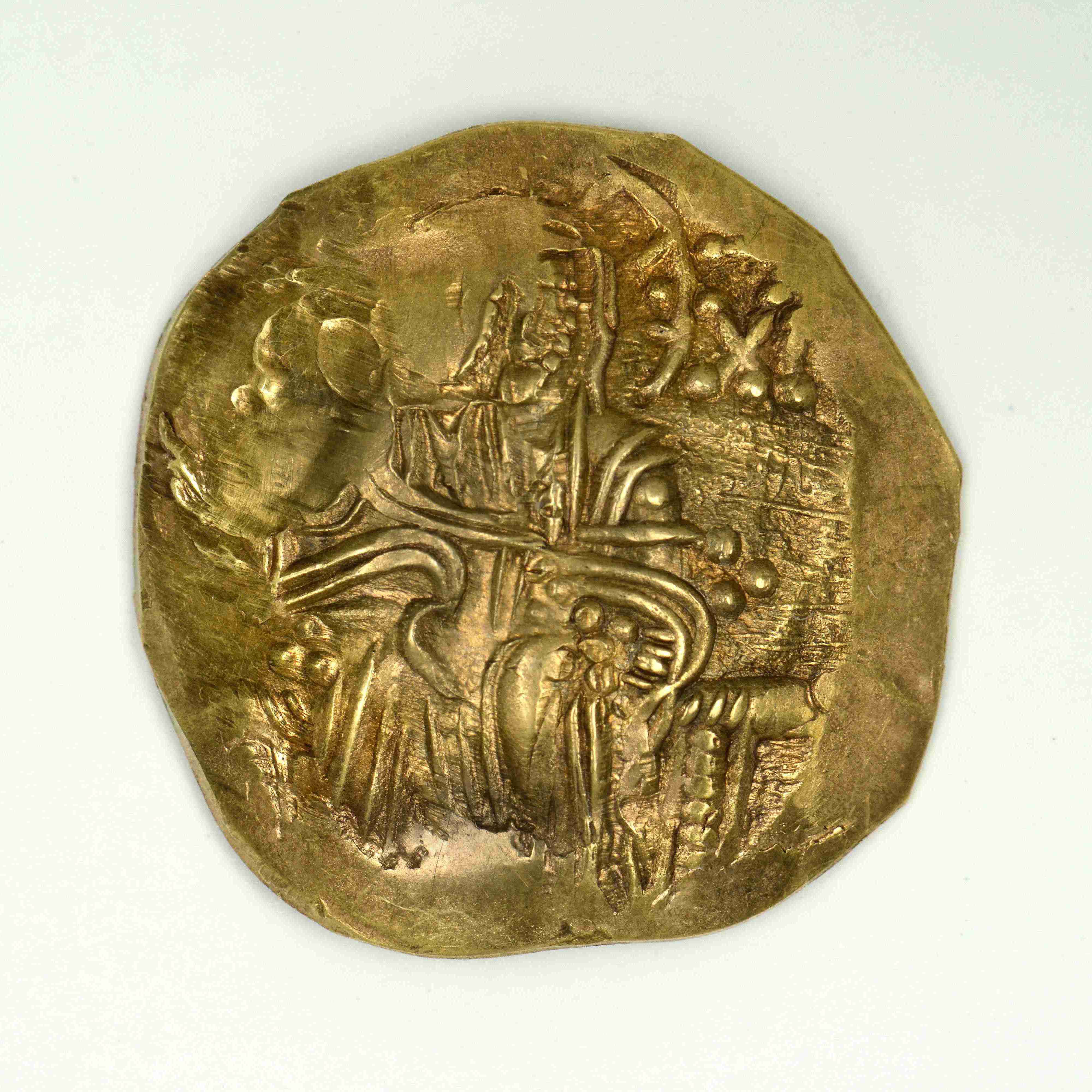 John III Doukas Vatatzes — Nomisma Hyperpyron (Magnesia, 1221), аверс, do_byzant
