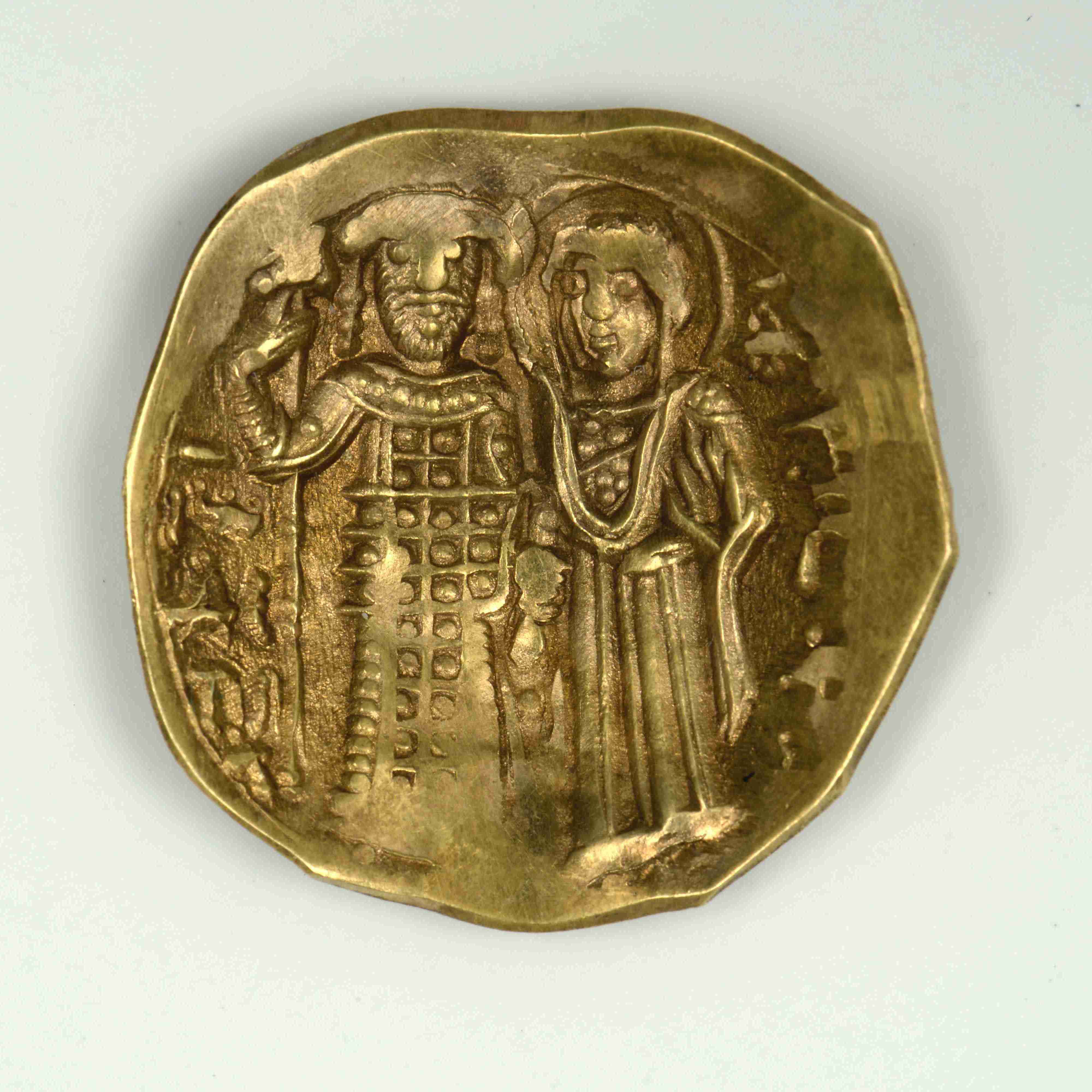 John III Doukas Vatatzes — Nomisma Hyperpyron (Magnesia, 1221), реверс, do_byzant