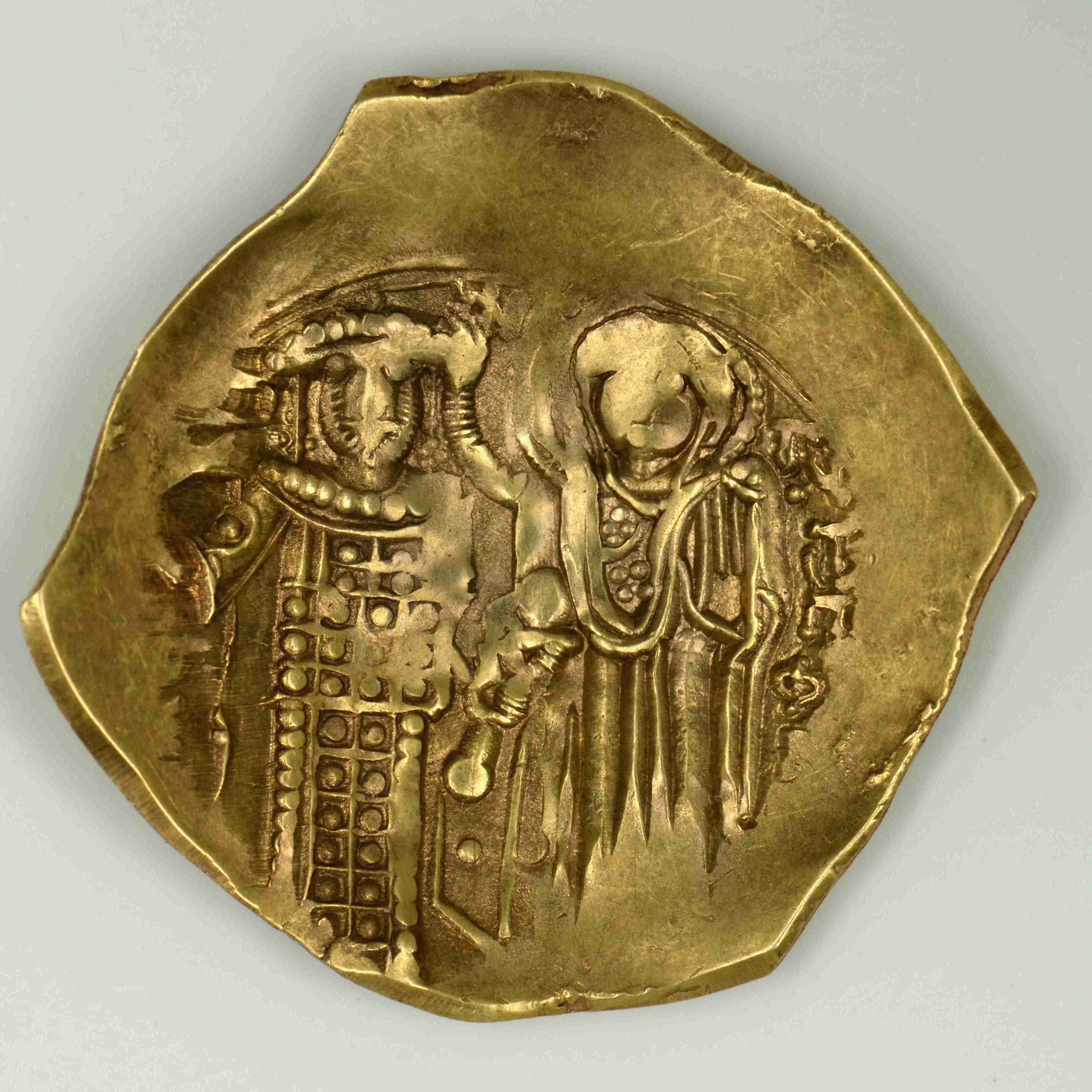 John III Doukas Vatatzes — Nomisma Hyperpyron (Magnesia, 1221), реверс, do_byzant