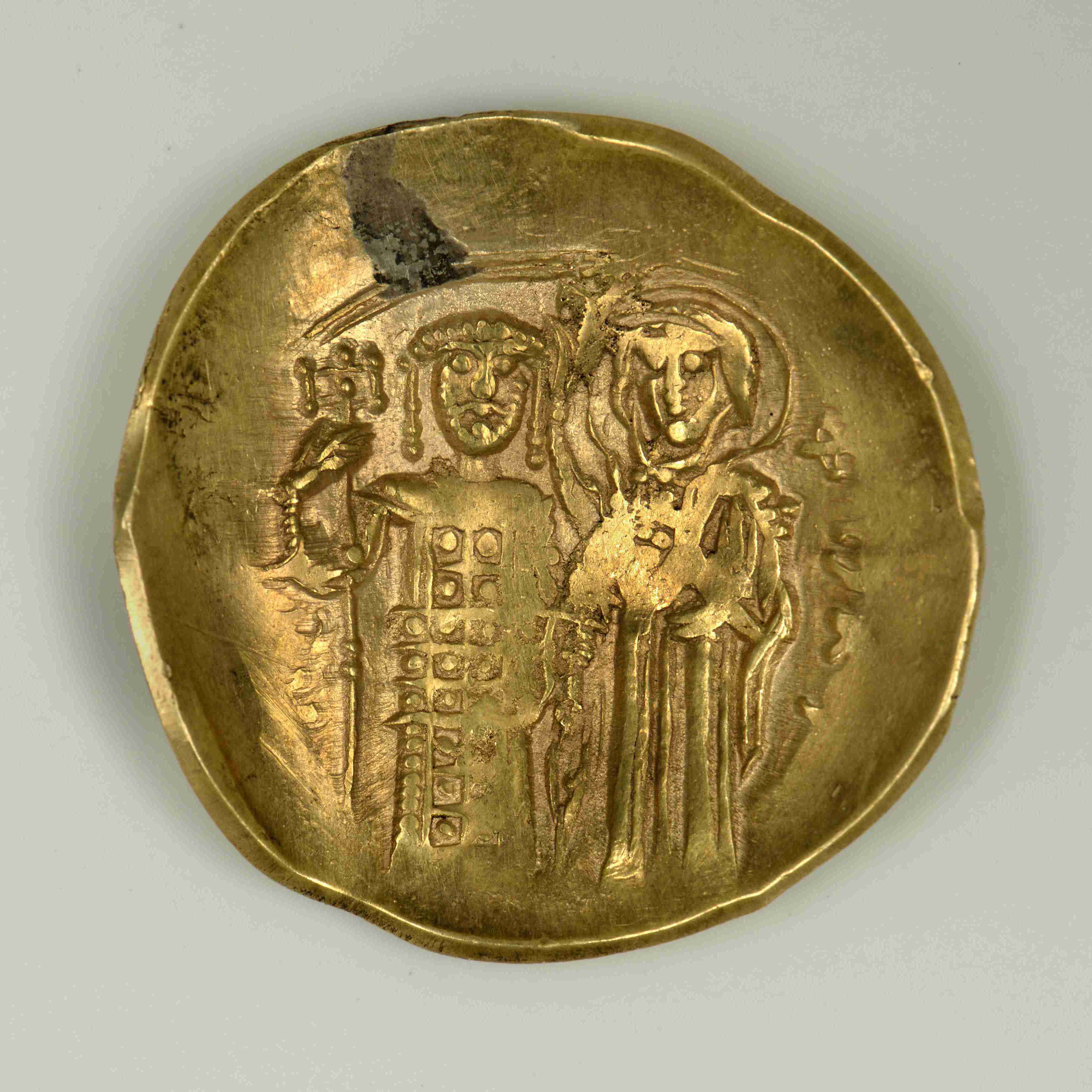 John III Doukas Vatatzes — Nomisma Hyperpyron (Magnesia, 1221), реверс, do_byzant