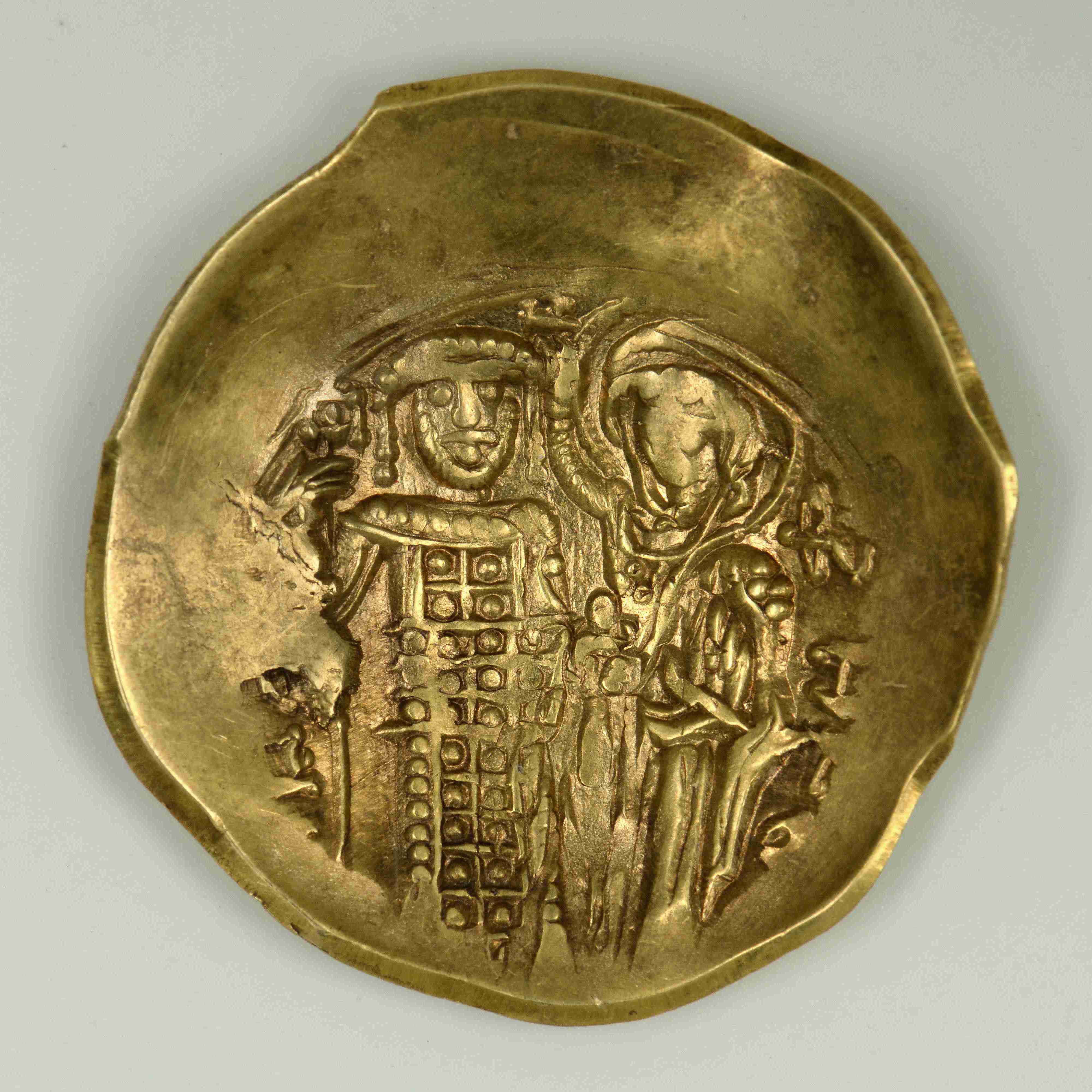 John III Doukas Vatatzes — Nomisma Hyperpyron (Magnesia, 1221), реверс, do_byzant