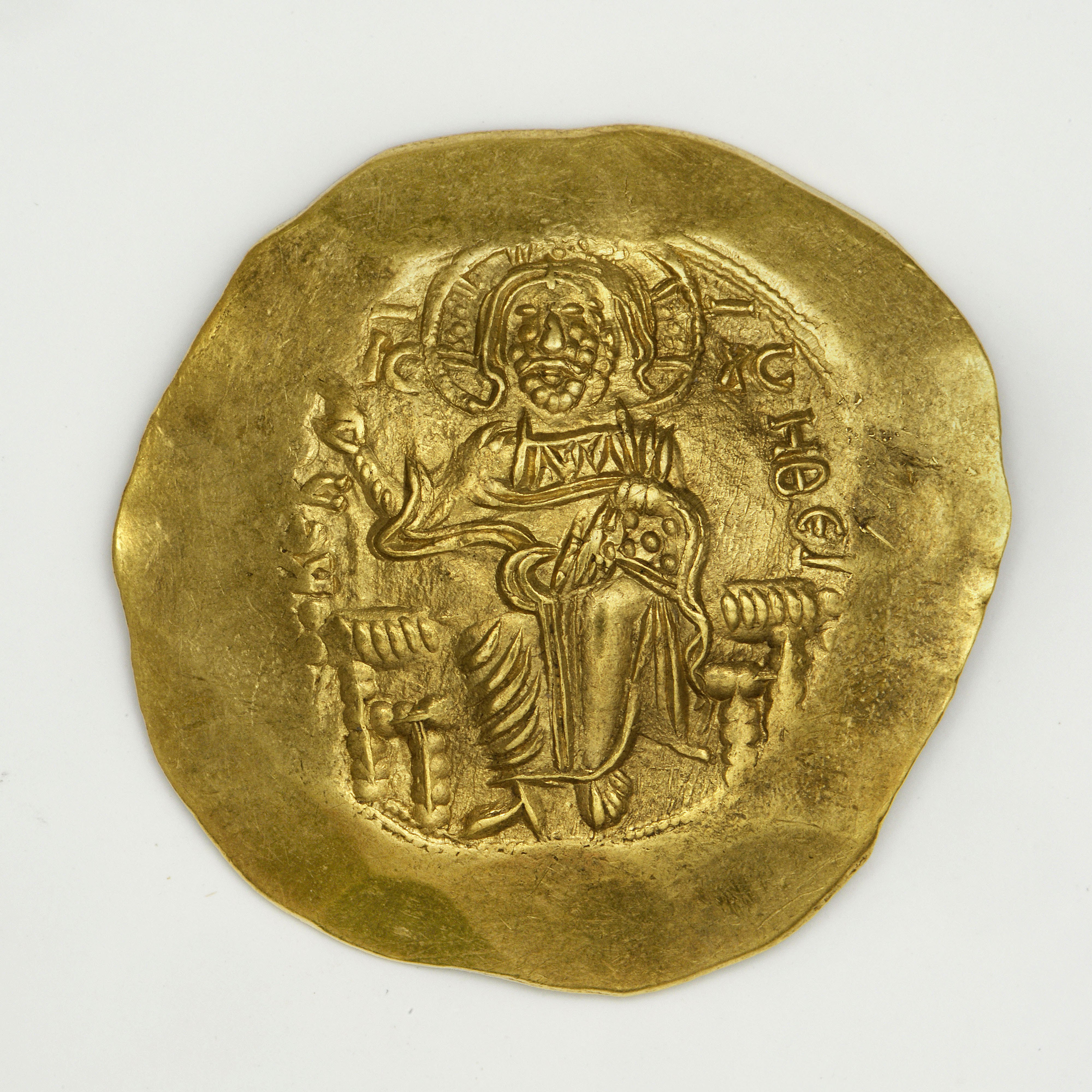 John III Doukas Vatatzes — Nomisma Hyperpyron (Magnesia, 1221), аверс, do_byzant